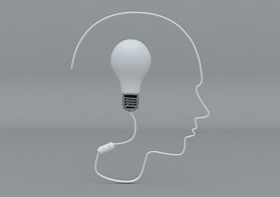 PSD 편집이미지 얼굴 상징 백그라운드 생각 전구 상상 조명 아이디어 사람없음 옆모습 컴퓨터그래픽 그래픽 3D소스 3D 피규어 입체 오브젝트 백열등 편집소스 편집3D 뷰포인트 컨셉 신체부위 미니어처 디지털합성 파일형식