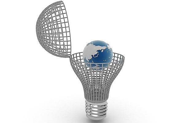 PSD 편집이미지 지구 상징 백그라운드 전구 상상 조명 아이디어 사람없음 컴퓨터그래픽 그래픽 3D소스 3D 뚜껑 오픈 입체 오브젝트 백열등 편집소스 편집3D 컨셉 디지털합성 파일형식