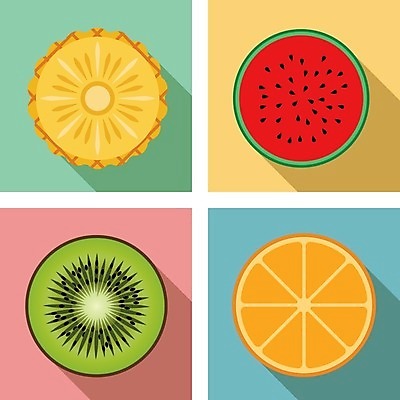 EPS 해외이미지 디자인 음식 조각 백그라운드 채소 오렌지 과일 일러스트 자연 수박 건강 키위 그림자 미술 빨간색 초록색 세트 컬러풀 유행 주방 주스 흰색 신선 원형 플랫 달콤 정상 만화 먹기 레몬 심볼 파인애플 사인 그림 날것 내추럴 고립 스타일 해외202004 해외일러스트 도형 음료 컬러 모션 문화예술 맛 열대과일 생태계 파일형식 벡터 이미지허브