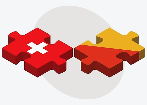 EPS 해외이미지 유럽 조각 컨셉 일러스트 관계 협력 함께함 사람 그래픽 3D 깃발 퍼즐 연결 결합 접속 스위스 오브젝트 흰배경 나눔 해결 고립 베른 부탄 전국 정부 정치 통일 해외202004 해외일러스트 나라 백그라운드 흰색 디지털합성 남아시아 파일형식 벡터 이미지허브