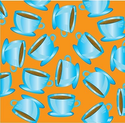 EPS 해외이미지 그릇 커피 음료 백그라운드 패턴 일러스트 손잡이 컵 파란색 장미 신선 액체 차 컨테이너 갈증 질감 용량 해외202004 해외일러스트 식기 꽃 산업 컬러 무늬 파일형식 벡터 이미지허브