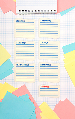 포토 JPG 해외이미지 종이 장신구 학교 프레임 사람없음 스터디 연필 펜 다이어리 달력 일주일 해외202004 해외포토 교육 학용품 학습 필기구 사무용품 파일형식 이미지허브