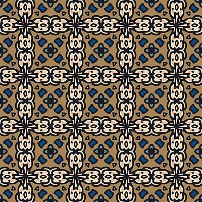 EPS 해외이미지 디자인 백그라운드 패턴 오렌지 일러스트 벽지 추상 파란색 갈색 검은색 타일 복고 정사각형 터키석 해외202004 해외일러스트 도형 컬러 무늬 과일 보석 파일형식 벡터 이미지허브