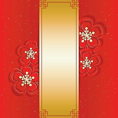 EPS 해외이미지 전통 계절 꽃 종이 문화 백그라운드 꽃무늬 일러스트 휴가 새해 프레임 빨간색 3D 중국 봄 벚꽃 축하 황금 축복 소원 춘절 해외202004 해외일러스트 식물 명절 아시아 컬러 컨셉 무늬 디지털합성 중국전통 파일형식 벡터 이미지허브
