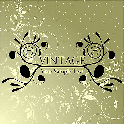 EPS 해외이미지 식물 꽃 백그라운드 잎 꽃무늬 곡선 일러스트 프레임 사람없음 해외202004 해외일러스트 선 무늬 파일형식 벡터 이미지허브