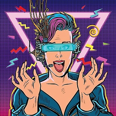 EPS 해외이미지 응시 여자 행복 안경 백그라운드 일러스트 미래 기술 사람 세계 3D 디지털 헤드폰 놀람 장비 게임 흰색 관찰 체험 흥분 전자 비전 동영상 혁명 게이머 고립 웨어러블 가상 가상현실 인터랙티브 현실 해외202004 해외일러스트 시선 잡화 감정 컬러 음향기기 컨셉 모션 놀이 표정 디지털합성 파일형식 벡터 전자제품 이미지허브