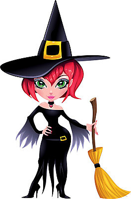 EPS 해외이미지 캐릭터 드레스 일러스트 유행 마술사 중세 빗자루 쌍둥이 마녀 공상 마법 고립 마스코트 호러 해외202004 해외일러스트 일러캐릭터 옷 가족 마술 역사 청소도구 공포 파일형식 벡터 이미지허브