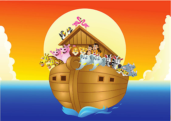 EPS 해외이미지 동물 야생동물 바다 일러스트 조류 코끼리 사람없음 일몰 원숭이 그룹 사자 수집 플라밍고 기린 얼룩말 하마 코뿔소 치타 고릴라 침팬지 노아의방주 해외202004 해외일러스트 종교 포유류 노을 말_동물 파일형식 벡터 이미지허브