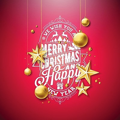 EPS 해외이미지 디자인 별 백그라운드 크리스마스 일러스트 매달리기 타이포그라피 사람없음 축하 해피뉴이어 진분홍색 레터링 오너먼트 해외202004 해외일러스트 자연요소 문자 기념일 분홍색 컨셉 크리스마스장식 모션 새해인사 파일형식 벡터 이미지허브