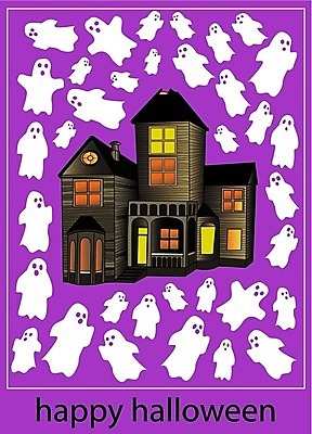 EPS 해외이미지 일러스트 가족 휴가 장식 할로윈 신용카드 무서움 초대 10월 해외202004 해외일러스트 감정 관계 금융 날짜 파일형식 벡터 이미지허브