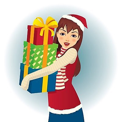 EPS 해외이미지 응시 행복 종이 크리스마스 겨울 일러스트 산타모자 크리스마스선물 선물 미소 목도리 놀람 잡기 검은머리 구매 스웨터 포장지 주기 펑키 획득 해외202004 해외일러스트 모자 헤어스타일 시선 잡화 계절 기념일 감정 상의 포장 모션 표정 쇼핑 파일형식 벡터 옷 이벤트 이미지허브
