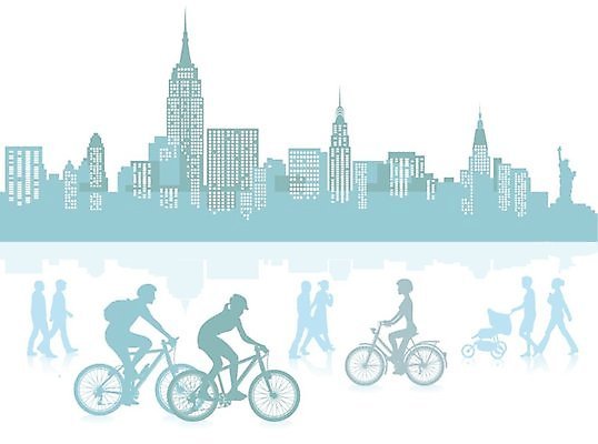 EPS 해외이미지 여자 남자 실루엣 도로 여행 일러스트 휴가 자전거 고층빌딩 봄 자유 도시 뉴욕 시티라이프 사이클링 맨해튼 브루클린 해외202004 해외일러스트 라이프스타일 계절 길 컨셉 교통시설 촬영기법 사람 빌딩 바이크 미국 육상스포츠 파일형식 벡터 이미지허브
