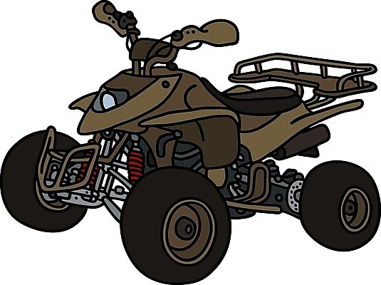 EPS 해외이미지 일러스트 사람없음 오토바이 4륜바이크 해외202004 해외일러스트 바이크 파일형식 벡터 이미지허브