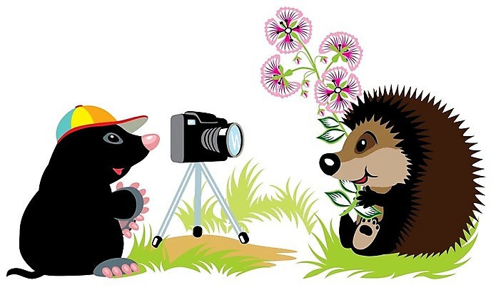 EPS 해외이미지 동물 꽃 행복 야생동물 어린이 포즈 일러스트 자연 카메라 작음 발사 만화 사진사 흰배경 삼각대 고슴도치 고립 동물상 두더지 해외202004 해외일러스트 식물 감정 백그라운드 포유류 사람 전자제품 조형물 흰색 크기 작가 생태계 파일형식 벡터 이미지허브