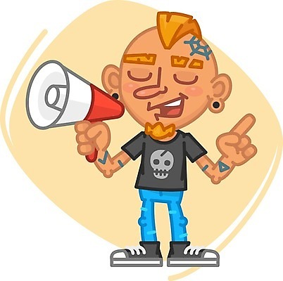 EPS 해외이미지 캐릭터 디자인 남자 셔츠 일러스트 수염 미술 미소 사람 그래픽 유행 귀걸이 확성기 청바지 발표 괴짜 시원함 만화 문신 가득함 그림 클립 예술가 빨간머리 마스코트 해골모형 해외202004 해외일러스트 일러캐릭터 헤어스타일 컨셉 상의 장신구 바지 문화예술 표정 모형 파일형식 벡터 이미지허브