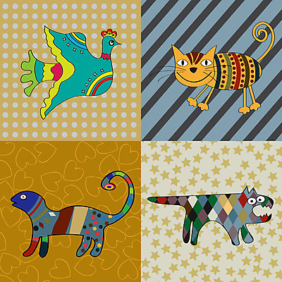 EPS 해외이미지 동물 디자인 백그라운드 패턴 곡선 일러스트 자연 조류 미술 장식 파란색 반려동물 컬러풀 라벨 환경 고양이 화목 시골 개 그림 기념품 서식지 내추럴 강렬 엘리먼트 해외202004 해외일러스트 선 컬러 컨셉 무늬 포유류 문화예술 프레임 오브젝트 생태계 파일형식 벡터 이미지허브