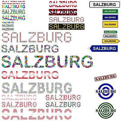 EPS 해외이미지 디자인 여행 일러스트 텍스트 추상 화살 타이포그라피 그래픽 장식 세트 여행객 깃발 기록 도시 원형 이름 오스트리아 편지 수집 심볼 사인 정사각형 모자이크 우표 고립 잘츠부르크 스타일 해외202004 해외일러스트 도형 문자 유럽 무늬 사람 파일형식 벡터 이미지허브