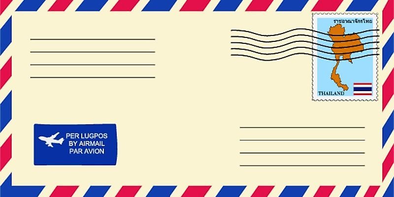 EPS 해외이미지 디자인 배너 종이 지도 인터넷 일러스트 태국 추상 봉투 미술 덮개 깃발 메시지 편지 우표 해외202004 해외일러스트 아시아 무늬 문화예술 뚜껑 파일형식 벡터 이미지허브