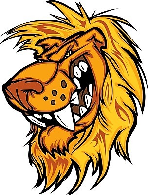 EPS 해외이미지 동물 디자인 얼굴 스포츠 일러스트 학교 머리 고양이 사자 큼 만화 육식동물 갈기 마스코트 해외202004 해외일러스트 교육 포유류 신체부위 반려동물 크기 파일형식 벡터 이미지허브