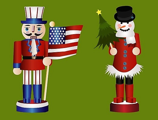 EPS 해외이미지 디자인 크리스마스 겨울 일러스트 휴가 장식 산타클로스 12월 그림 노엘 해외202004 해외일러스트 계절 기념일 날짜 파일형식 벡터 이미지허브