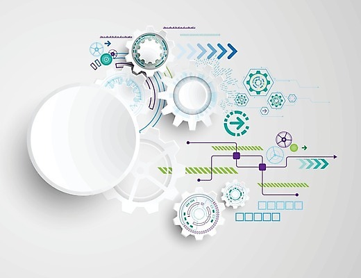 EPS 해외이미지 디자인 일러스트 추상 사람없음 그래픽 디지털 흰색 원형 해외202004 해외일러스트 도형 컬러 무늬 파일형식 벡터 이미지허브