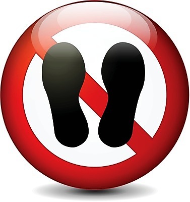 EPS 해외이미지 실루엣 백그라운드 신발 컨셉 일러스트 경고 미술 그래픽 빨간색 검은색 금지 원형 플랫 인쇄 위험 발자국 심볼 사인 조심 단계 고립 양발 각인 유일 해외202004 해외일러스트 도형 컬러 자국 문화예술 촬영기법 파일형식 벡터 이미지허브