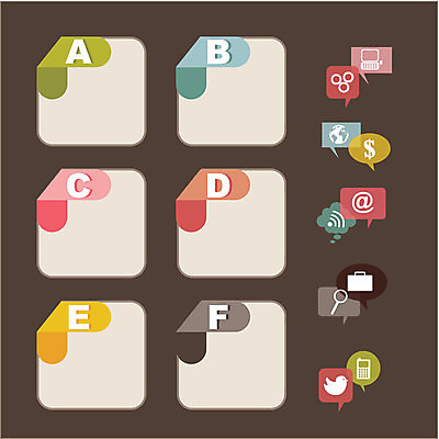 EPS 해외이미지 디자인 알파벳 일러스트 비즈니스 사람없음 사각형 인포그래픽 정보 단계 목차 해외202004 해외일러스트 도형 영어 파일형식 벡터 이미지허브