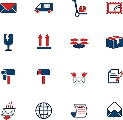 EPS 해외이미지 날개 일러스트 봉투 상자 카트 행성 신문 뉴스 편지 심볼 깃털 취급주의 해외202004 해외일러스트 경고 간행물 우주 파일형식 벡터 이미지허브