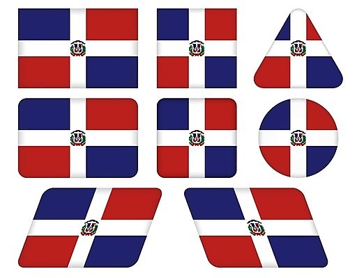 EPS 해외이미지 배너 일러스트 세트 깃발 원형 수집 심볼 사인 정사각형 배지 직사각형 고립 도미니카공화국 전국 정부 표준 해외202004 해외일러스트 도형 남아메리카 파일형식 벡터 이미지허브