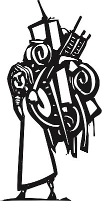 EPS 해외이미지 여행 일러스트 배낭 주택 하이킹 난민 노숙자 독립 목판화 재앙 해외202004 해외일러스트 가방 레저 건물 파일형식 벡터 이미지허브