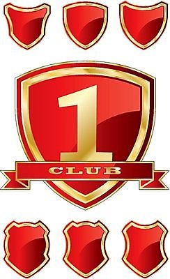 EPS 해외이미지 템플릿 디자인 배너 리본 일러스트 아이디어 프레임 그래픽 장식 빨간색 세트 금속 공백 악단 판넬 황금 우아함 수집 심볼 클럽 배지 방패 엘리먼트 증명서 챔피언 테마 해외202004 해외일러스트 음악 컬러 컨셉 재질 파일형식 벡터 이미지허브