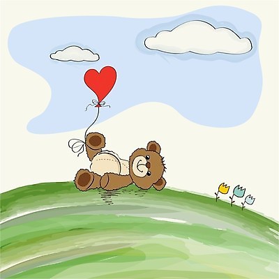 EPS 해외이미지 캐릭터 행복 감정 일러스트 발렌타인데이 매달리기 선물 사랑 빨간색 곰인형 기쁨 하트 낙서 만화 낭만주의 해외202004 해외일러스트 일러캐릭터 모양 인형 컬러 모션 데이이벤트 파일형식 벡터 이미지허브