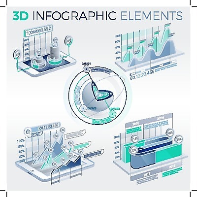 EPS 해외이미지 비즈니스 그래프 흑백 사람없음 초록색 금융 파란색 숫자 자료 인포그래픽 분석 경영 해외202004 문자 컬러 컨셉 촬영기법 경제 파일형식 벡터 이미지허브