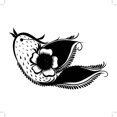 EPS 해외이미지 식물 디자인 꽃 백그라운드 잎 일러스트 조류 미술 사람없음 검은색 해외202004 해외일러스트 동물 컬러 문화예술 파일형식 벡터 이미지허브