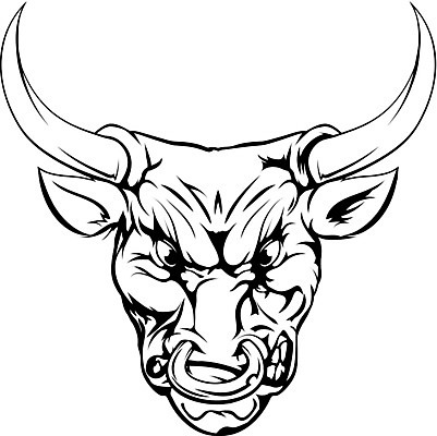 EPS 해외이미지 클립아트 동물 캐릭터 얼굴 스포츠 일러스트 생물 뿔 흑백 머리 검은색 힘 분노 흰색 소 치아 만화 문신 심볼 황소 로데오 고립 공격적 마스코트 몬스터 해외202004 해외일러스트 일러캐릭터 감정 컬러 컨셉 포유류 촬영기법 신체부위 소화기관 파일형식 벡터 이미지허브