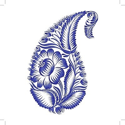 EPS 해외이미지 식물 디자인 꽃 백그라운드 잎 일러스트 수채화 미술 사람없음 파란색 해외202004 해외일러스트 컬러 문화예술 파일형식 벡터 이미지허브