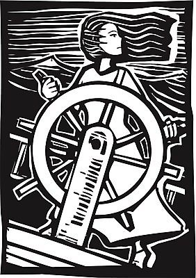 EPS 해외이미지 어린이 파도 바다 여행 일러스트 상상 항해 꿈 바퀴 보트 폭풍 해적 목판화 해외202004 해외일러스트 배_교통 날씨 사람 도둑 파일형식 벡터 이미지허브