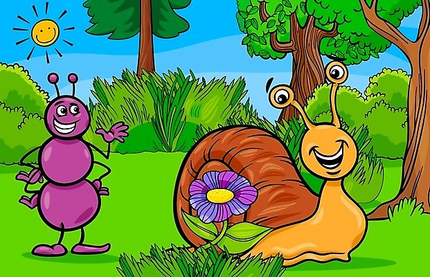 EPS 해외이미지 클립아트 나무 동물 캐릭터 디자인 꽃 행복 곤충 일러스트 자연 동화 연체동물 대화 미소 그래픽 친구 태양 우정 껍질 벌레 작음 만화 그림 달팽이 공상 개미 마스코트 민달팽이 해외202004 해외일러스트 일러캐릭터 자연요소 식물 감정 관계 무척추동물 표정 말하기 크기 생태계 파일형식 벡터 달팽이_동물 모션 이미지허브