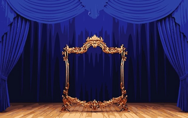 EPS 해외이미지 조각 포즈 백그라운드 컨셉 일러스트 아이디어 프레임 미술 이벤트 파란색 거울 무대 커튼 오픈 발표 분위기 황금 클래식 고급 떨어짐 극장 전시회 묘사 그림 오르기 쇼 장면 진홍색 객석 깊이 옛날 오페라 세련 벨벳 해외202004 해외일러스트 컬러 모션 문화예술 빨간색 전시 실크 파일형식 벡터 이미지허브