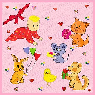 EPS 해외이미지 클립아트 동물 디자인 어린이 리플렛 분홍색 백그라운드 일러스트 조류 휴가 선물 미술 이벤트 장식 반려동물 세트 컬러풀 장난감 파티 고양이 치킨 축하 아기 토끼 인사 생일 개 강아지 쥐 만화 그림 클립 엽서 활기 조립 해외202004 해외일러스트 기념일 컬러 컨셉 포유류 문화예술 사람 예절 설치류 편지 닭고기요리 파일형식 벡터 이미지허브