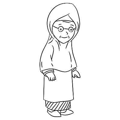 EPS 해외이미지 캐릭터 여자 행복 안경 할머니 백그라운드 일러스트 함께함 건강 사랑 서기 미소 사람 성인 흰색 이슬람교 만화 말레이시아 고립 옛날 조부모 해외202004 해외일러스트 일러캐릭터 잡화 노년 감정 아시아 종교 컬러 컨셉 가족 모션 표정 파일형식 벡터 이미지허브