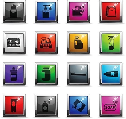 EPS 해외이미지 돈 일러스트 붓 신용카드 지갑 가루 심볼 크림 반죽 비누 광택 패키지 데오드란트 포스기 해외202004 해외일러스트 금융 위생용품 기계 재산 파일형식 벡터 이미지허브