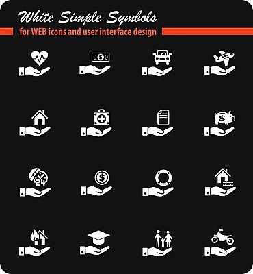 EPS 해외이미지 백그라운드 일러스트 사람없음 픽토그램 보험 생명보험 의료보험 자동차보험 어린이보험 실손보험 화재보험 운전자보험 여행자보험 주택보험 고용보험 상해보험 해외202004 해외일러스트 파일형식 벡터 이미지허브