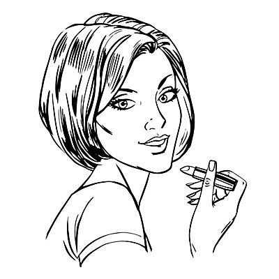 EPS 해외이미지 감정 얼굴 일러스트 아침 프레임 미술 사람 성인 립스틱 수확 아내 엉덩이 만화 복고 팝아트 코믹 만화책 팝 스타일 해외202004 해외일러스트 주간 농업 문화예술 신체부위 책 화장품 그림 파일형식 벡터 이미지허브