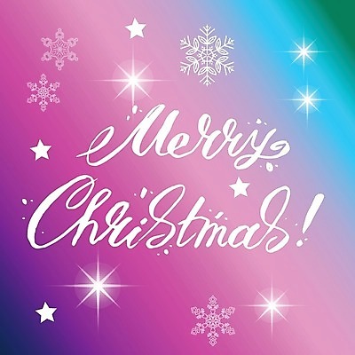 EPS 해외이미지 디자인 백그라운드 크리스마스 일러스트 눈꽃 이벤트 타이포그라피 사람없음 축하 그라데이션 레터링 해외202004 해외일러스트 문자 기념일 컨셉 눈_날씨 파일형식 벡터 이미지허브