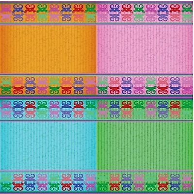 EPS 해외이미지 분홍색 일러스트 초록색 파란색 컬러풀 쪽지 게 축하 신용카드 황금 질감 스타일 해외202004 해외일러스트 컬러 컨셉 갑각류 금융 파일형식 벡터 이미지허브