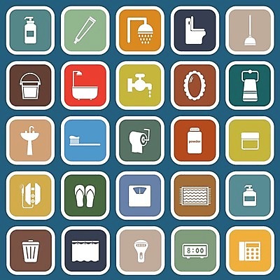 EPS 해외이미지 디자인 시계 인터넷 일러스트 주택 건강 그래픽 치료 수건 픽토그램 웹 스파 목욕 거울 방 욕실 커튼 원형 플랫 칫솔 가루 청소 양동이 전화기 오브젝트 사인 비누 치약 대야 고립 샤워실 수집가 해외202004 해외일러스트 도형 직업 의학 건물 위생용품 청결 샤워시설 파일형식 벡터 이미지허브