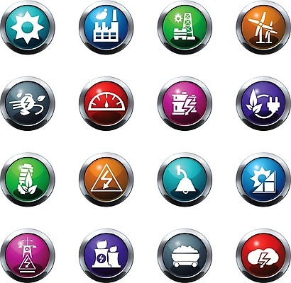 EPS 해외이미지 산업 일러스트 사람없음 세트 픽토그램 그린에너지 전기에너지 태양에너지 연료 가스 자원 베터리 석유에너지 수력에너지 이산화탄소 해외202004 해외일러스트 에너지 파일형식 벡터 이미지허브