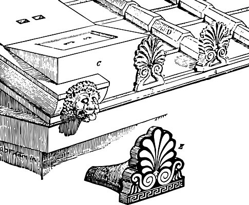 EPS 해외이미지 선 일러스트 건축양식 미술 검은색 수확 흰색 그림 판화 그리스인 파르테논신전 해외202004 해외일러스트 서양인 건축 컬러 농업 문화예술 신전 파일형식 벡터 이미지허브