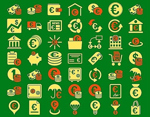EPS 해외이미지 클립아트 돈 일러스트 전구 금융 픽토그램 달러 돼지저금통 신문 계약 배지 녹색배경 고립 분배 상형문자 수표 콜라보레이션 해외202004 해외일러스트 문자 백그라운드 비즈니스 간행물 초록색 경제 저금통 뉴스 재산 파일형식 벡터 이미지허브